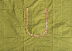 NR999MD - Mahendi Colour Maggam Work Blouse