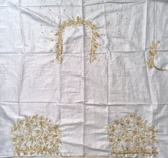 NR1250ST - Silver Tissue Colour Maggam Work Blouse