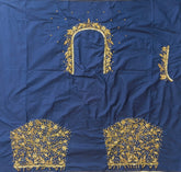 NR1250IB - Ink Blue Colour Maggam Work Blouse