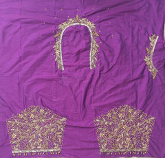 NR1250PR - Purple Colour Maggam Work Blouse
