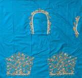 NR1250RG -Rama Green Colour Maggam Work Blouse