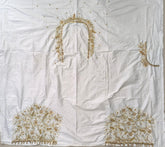 NR1250WH - White Colour Maggam Work Blouse