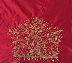 NR1250R - Red Colour Maggam Work Blouse
