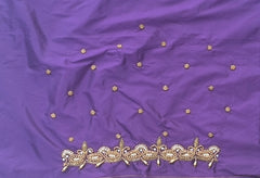 NR700V - Violet Colour Maggam Work Blouse