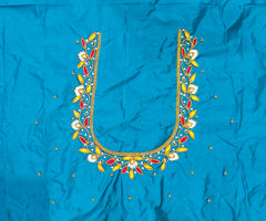 NR895RG - Rama Green Colour Maggam Work Blouse