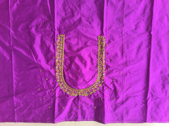 NR899PR - Purple Colour Maggam Work Blouse