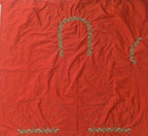 NR700OR - Orange Colour Maggam Work Blouse