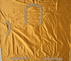 NR698MY - Mustard Yellow Colour Maggam Work Blouse