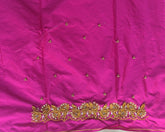 NR698P - Pink Colour Maggam Work Blouse