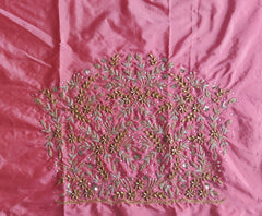 NR1150LK - Light kanakambram Colour Maggam Work Blouse