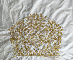 NR1150W - White Colour Maggam Work Blouse