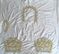 NR1150W - White Colour Maggam Work Blouse