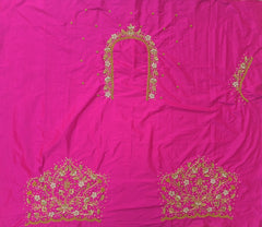 NR1148HP - Heart Pink Colour Maggam Work Blouse