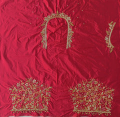 NR1250R - Red Colour Maggam Work Blouse