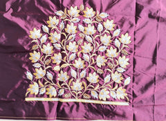 NR399CF - Coffee Colour Computer Work Blouse