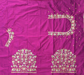 NR399MP - Magenta Pink Colour Computer Work Blouse