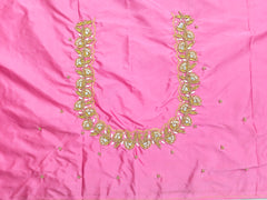 NR698LK - Light Kanakambram Colour Maggam Work Blouse