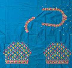 NR485RG -Rama Green Colour Computer Multi Work Blouse