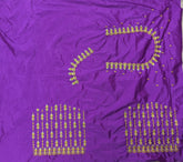 NR405PR -Purple Colour Computer Work Blouse