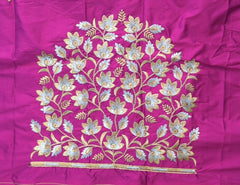 NR399MP - Magenta Pink Colour Computer Work Blouse