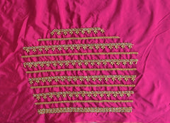 NR999TP -Tomato Pink Colour Maggam Work Blouse