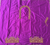 NR899PR - Purple Colour Maggam Work Blouse