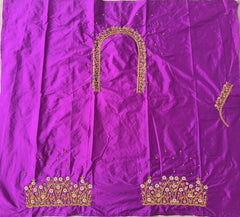 NR899PR - Purple Colour Maggam Work Blouse