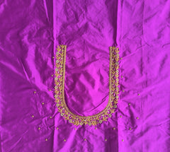 NR899PR - Purple Colour Maggam Work Blouse