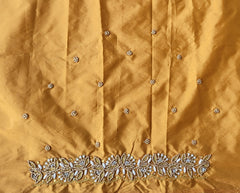 NR698MY - Mustard Yellow Colour Maggam Work Blouse