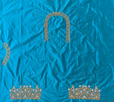 NR899RG-Rama Green Colour Maggam Work Blouse