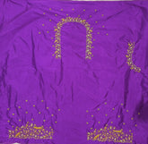 NR928PR -Purple Colour Maggam Work Blouse