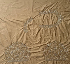 NR1249GD- Gold Colour Computer Maggam Work Blouse