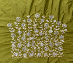 NR410MD -Mahendi Colour Computer Work Blouse