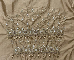 NR1149GD - Gold Colour Computer Maggam Work Blouse