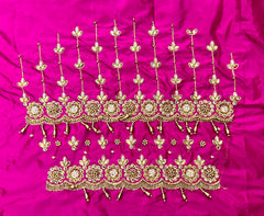 NR1149P - Pink Colour Computer Maggam Work Blouse