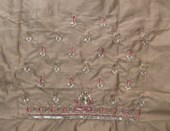 NR889GD - Gold Colour Computer Maggam Work Blouse