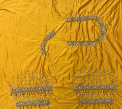 NR1149Y -Yellow Colour Computer Maggam Work Blouse