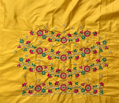 NR480Y -Yellow Colour Computer Multi Work Blouse