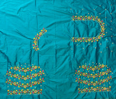 NR480SG -Sea Green Colour Computer Multi Work Blouse