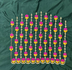 NR494BG -Bottle Green Colour Computer Work Blouse