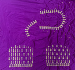 NR405MP -Mazenta Pink Colour Computer Work Blouse