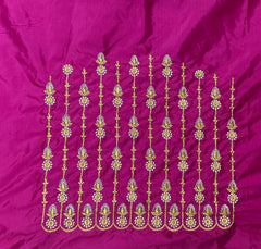 NR405P -Pink Colour Computer Work Blouse