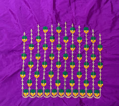 NR494MP -Mazenta Pink Colour Computer Work Blouse