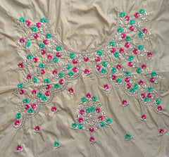 NR484GD -Gold Colour Computer Multi Work Blouse