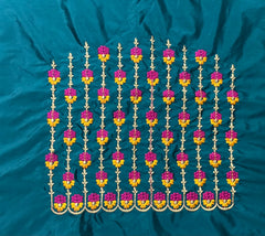 NR494RG -Rama Green Colour Computer Work Blouse