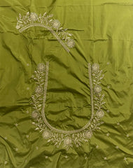 NR409MD -Mahendi Colour Computer Work Blouse