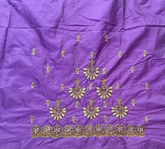 NR849PR- Purple Colour Computer Maggam Work Blouse