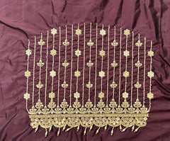 NR929CF- Coffee Colour Computer Maggam Work Blouse