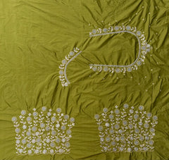 NR410MD -Mahendi Colour Computer Work Blouse