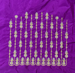 NR405MP -Mazenta Pink Colour Computer Work Blouse